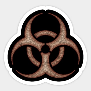 Biohazard Symbol - Toxic Cellular Biology Sticker